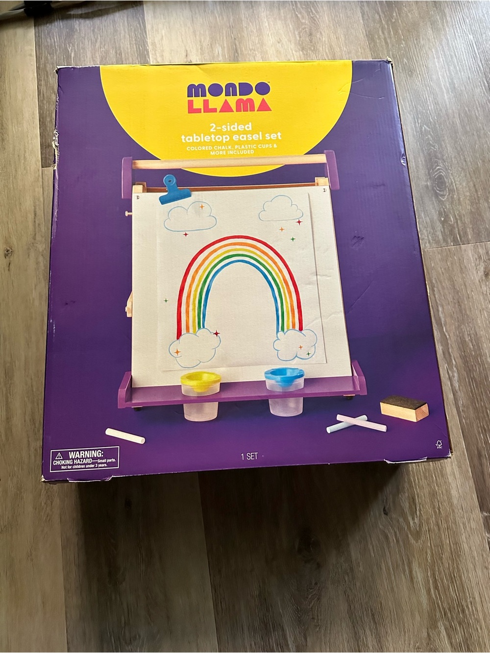 Mondo Llama 2-Sided Tabletop Easel Set